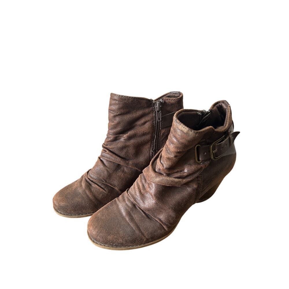 Baretraps RIKITA Bootie Size 6 Brown Slouch boot